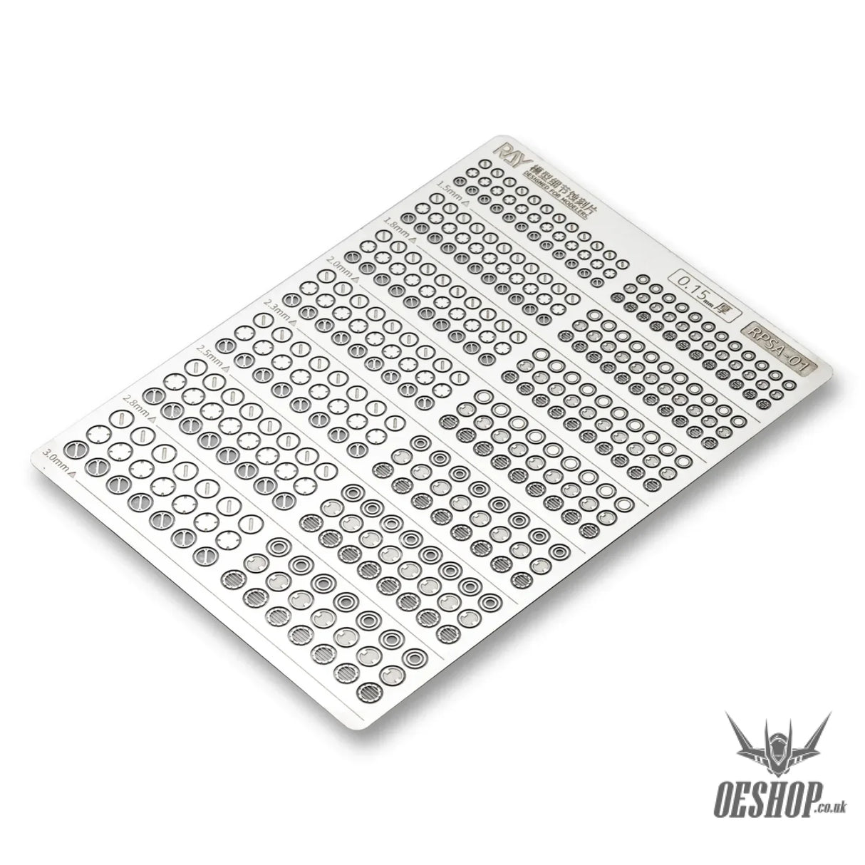 RAY STUDIO RPSA-01 Model Photo-etched Sheet - Masking