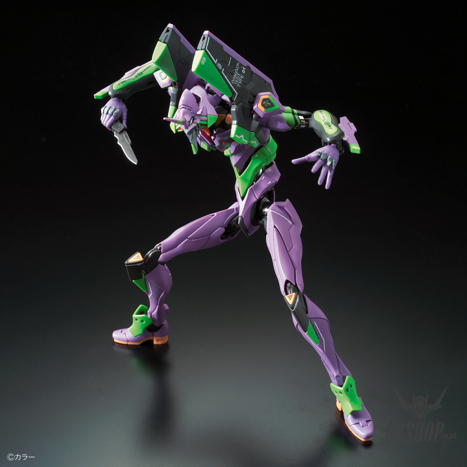 RG Evangelion EVA Unit-01 DX Transport Platform Set Scale Model Kits