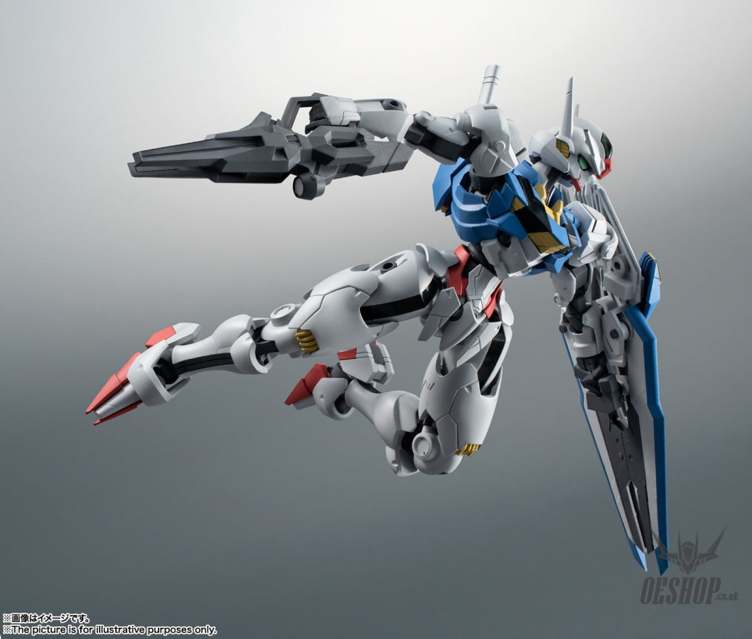 ROBOT Damashii MS SIDE Gundam Aerial ver. A.N.I.M.E. Action & Toy Figures