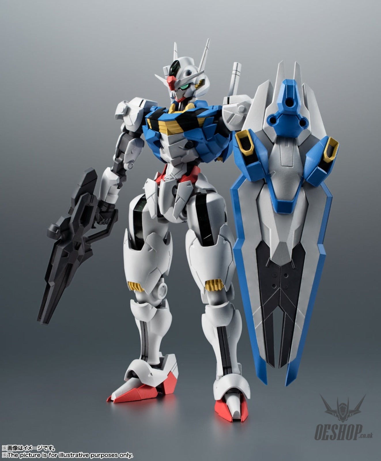 ROBOT Damashii MS SIDE Gundam Aerial ver. A.N.I.M.E. Action & Toy Figures