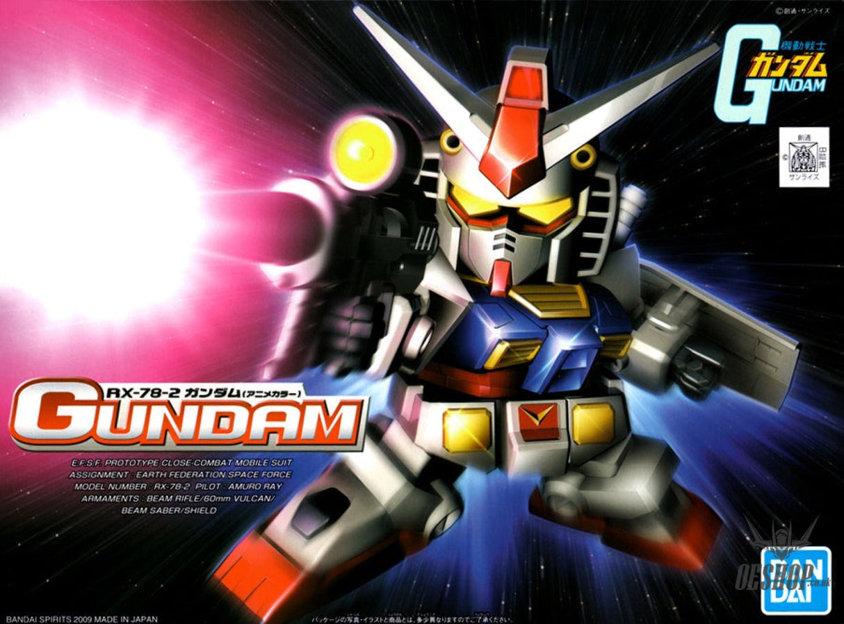 SD BB 329 RX-78-2 Gundam Anime Color Scale Model Kits