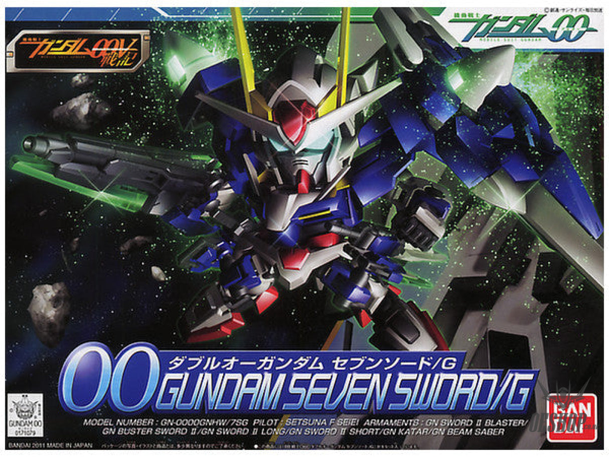 SD BB 368 00 (Double O) Gundam Seven Sword /G Scale Model Kits