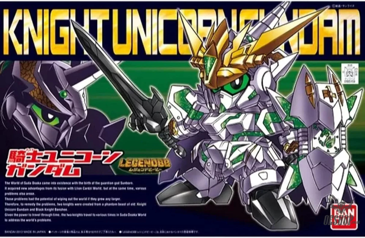 SD BB 385 Legend BB Knight Unicorn Gundam Scale Model Kits