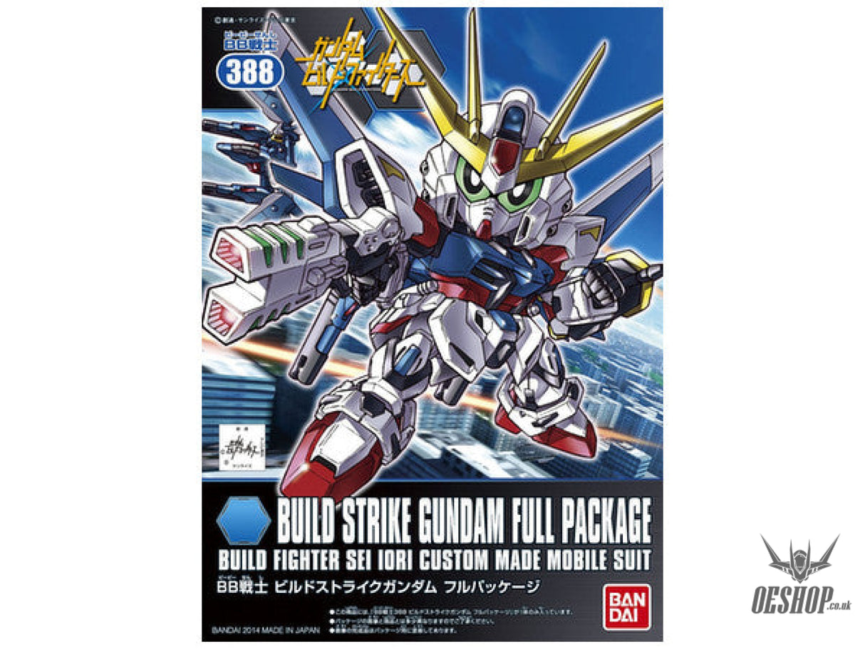 SD BB 388 Build Strike Gundam Full Package Scale Model Kits