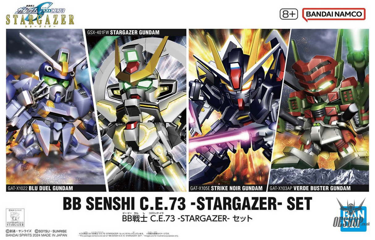 SD BB Senshi C.E.73 Stargazer Set Scale Model Kits
