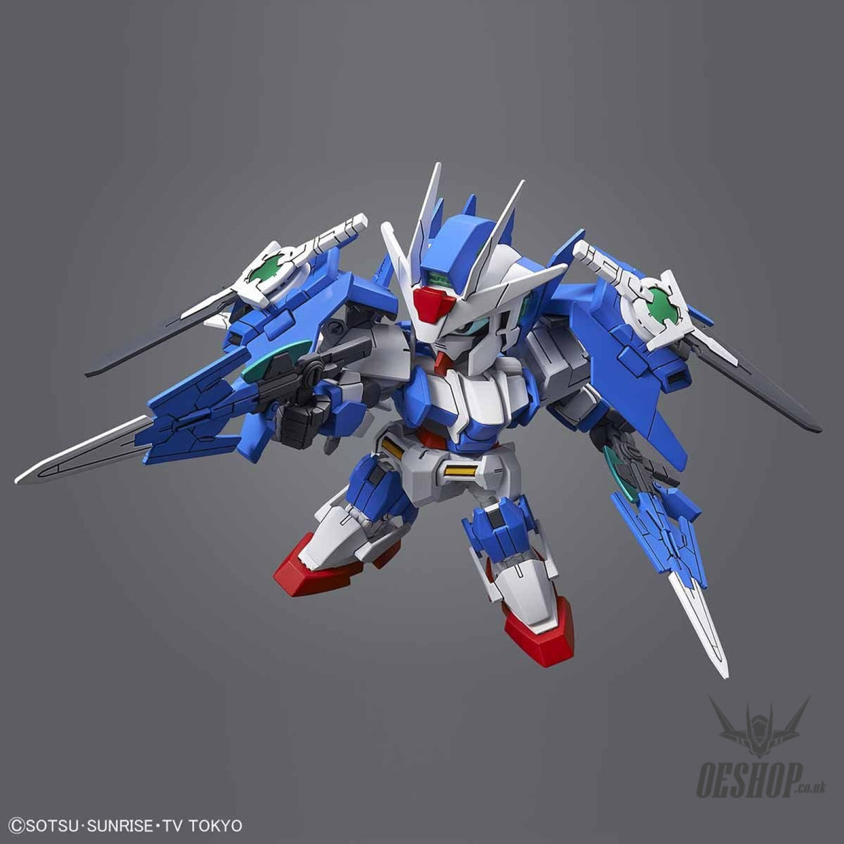 SD Gundam Cross Silhouette 06 00 Diver Ace Scale Model Kits