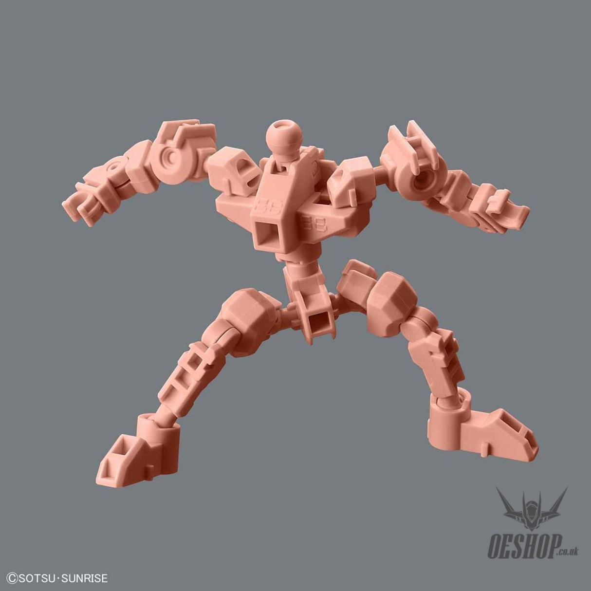 SD Gundam Cross Silhouette OP-05: Cross Silhouette Frame (Red) Scale Model Kits