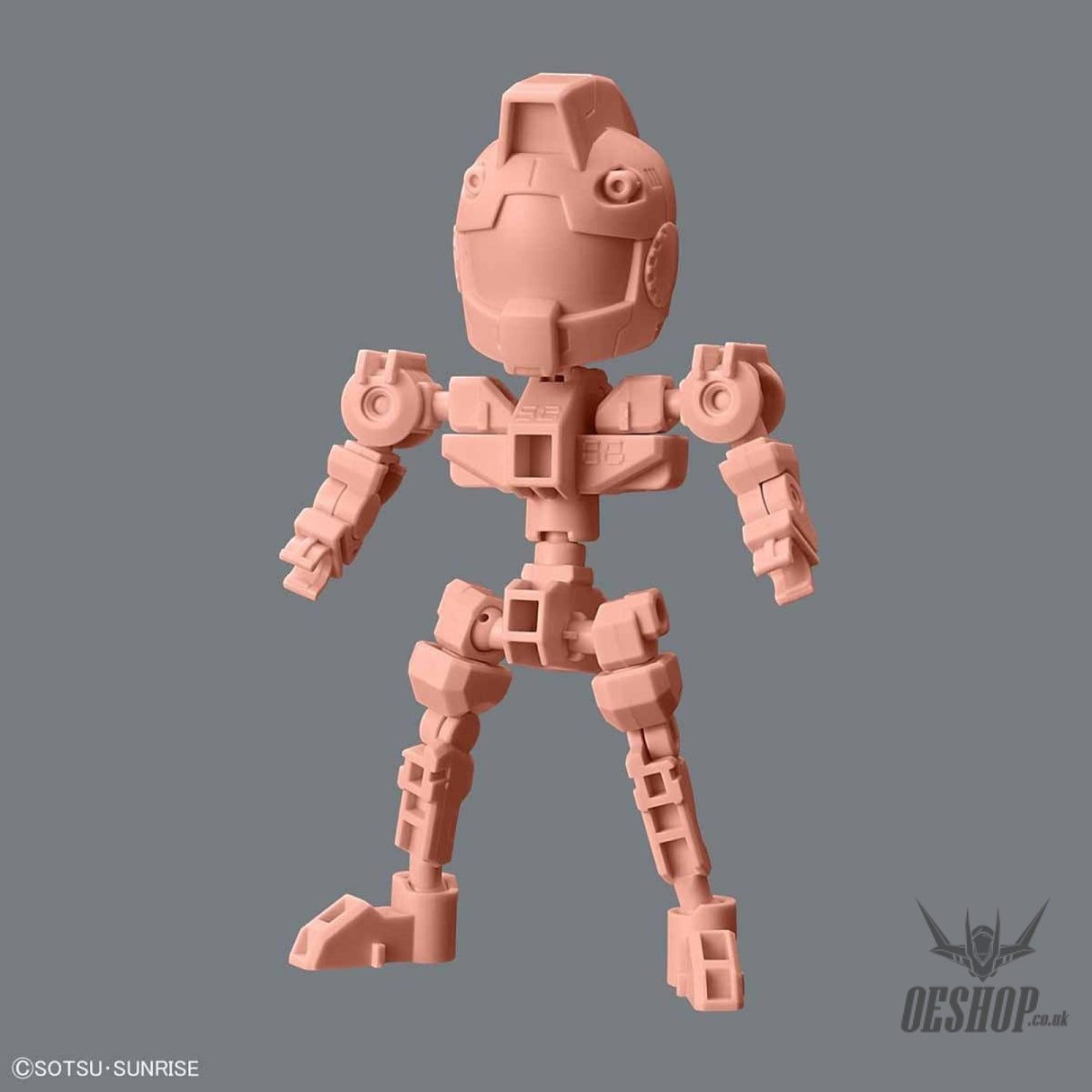 SD Gundam Cross Silhouette OP-05: Cross Silhouette Frame (Red) Scale Model Kits