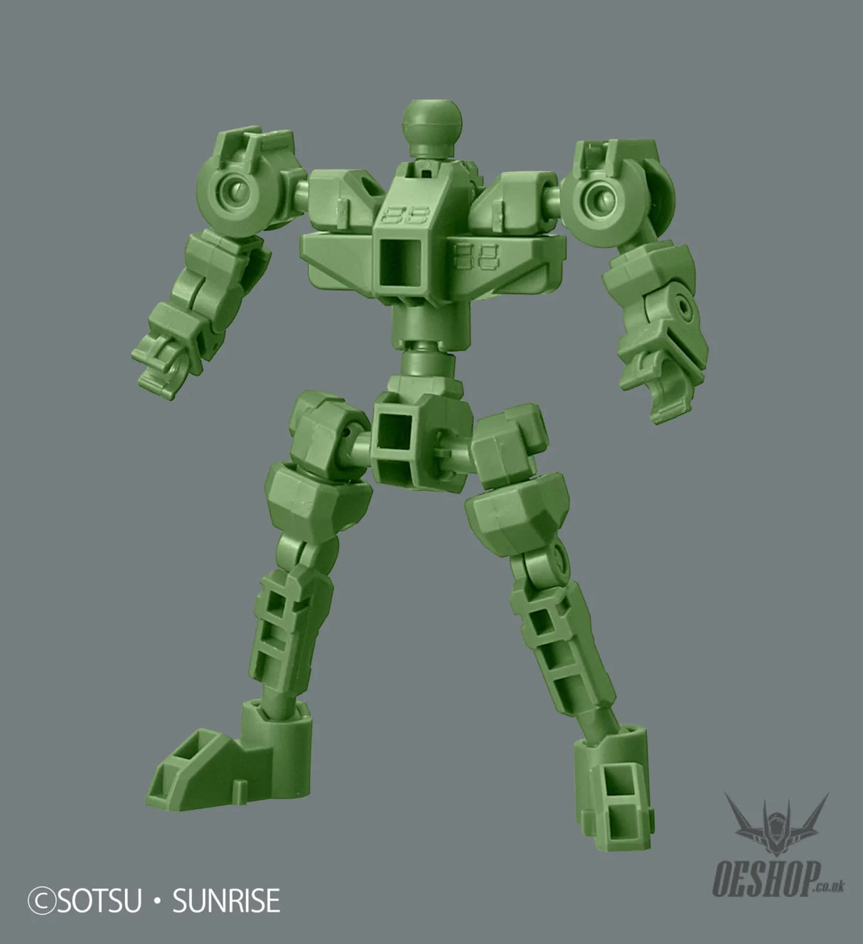 SD Gundam Cross Silhouette: Cross Silhouette Frame (Green) Scale Model Kits