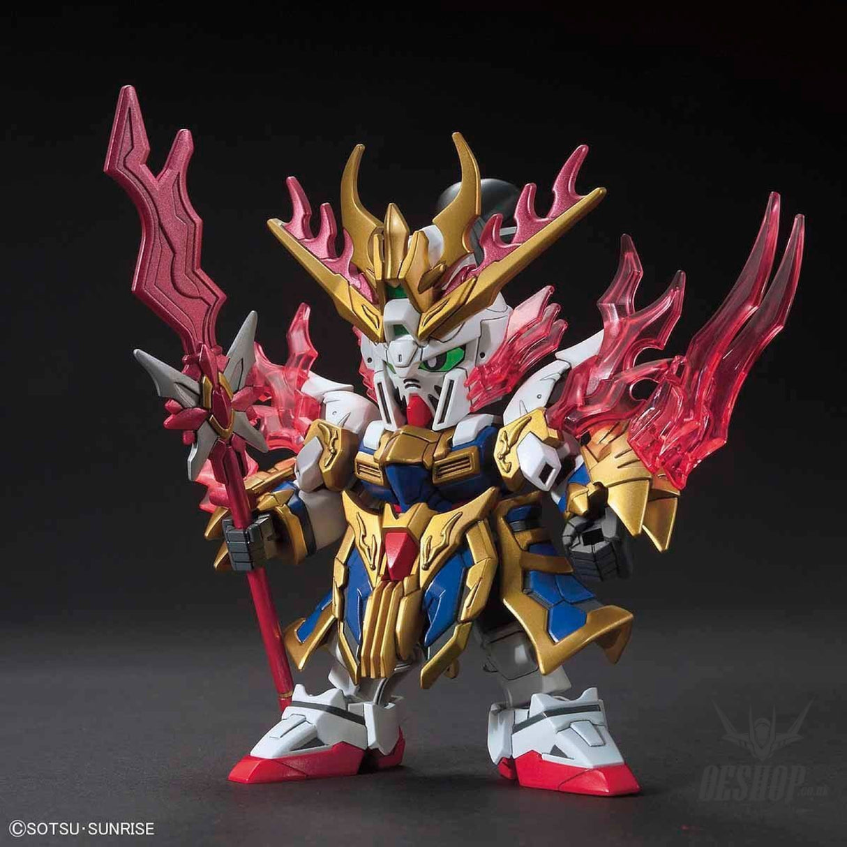 SD Sangoku Zhang Fei God Gundam Bandai 8.99 OEShop