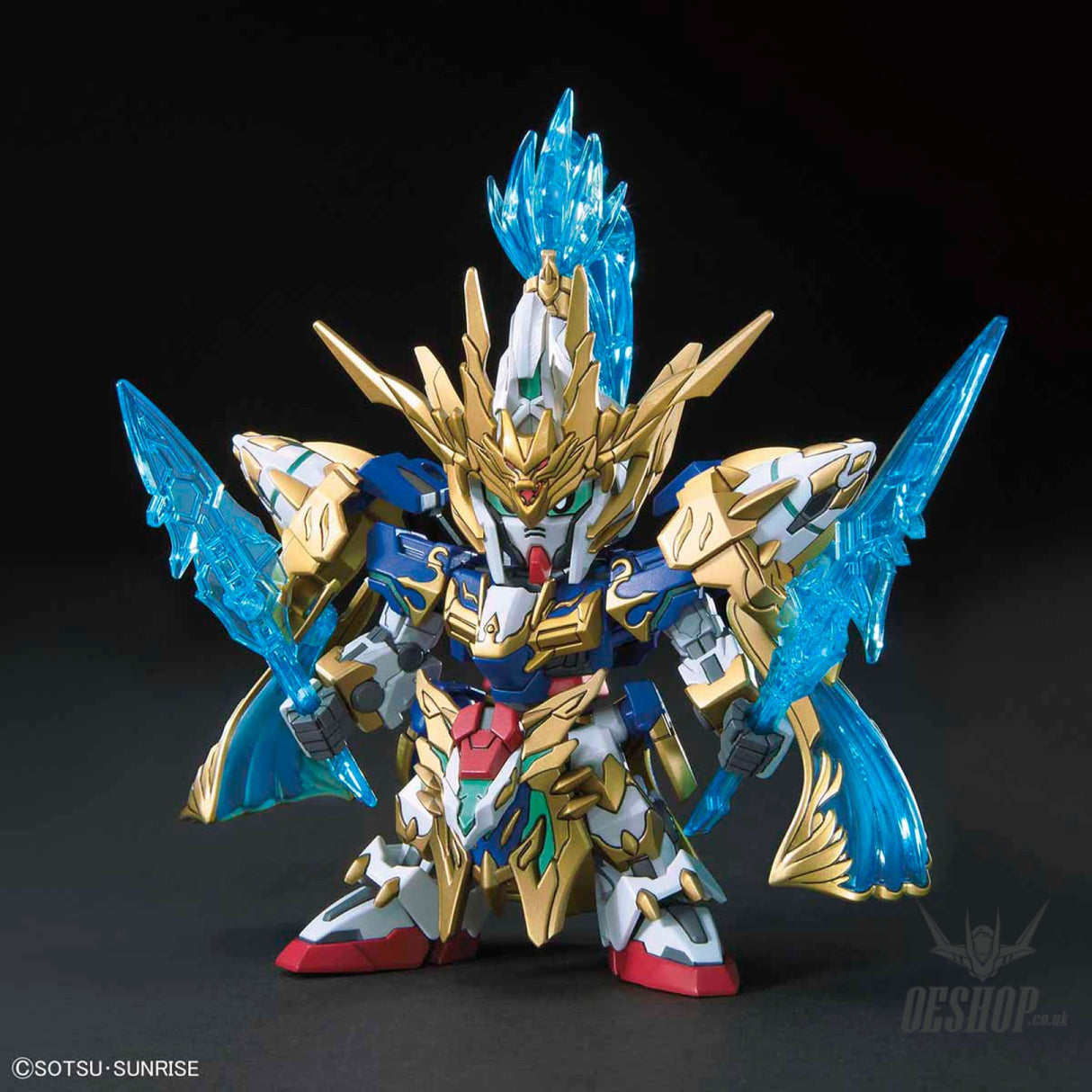 SD Sangoku Soketsuden 07 Zhao Yun 00 Gundam & Ao Ryusuke Scale Model Kits