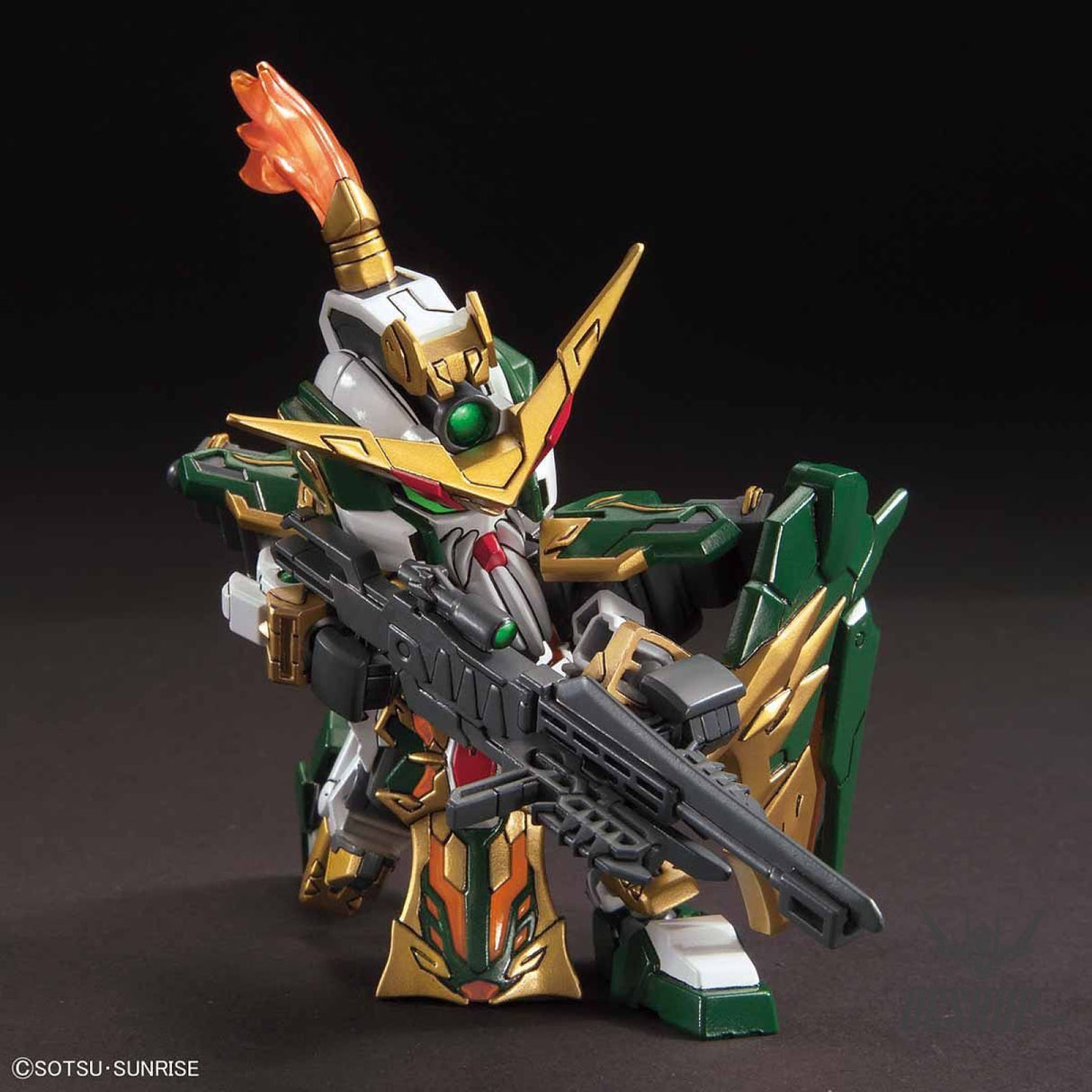 SD Sangoku Soketsuden 13 Huang Zhong Gundam Dynames Scale Model Kits