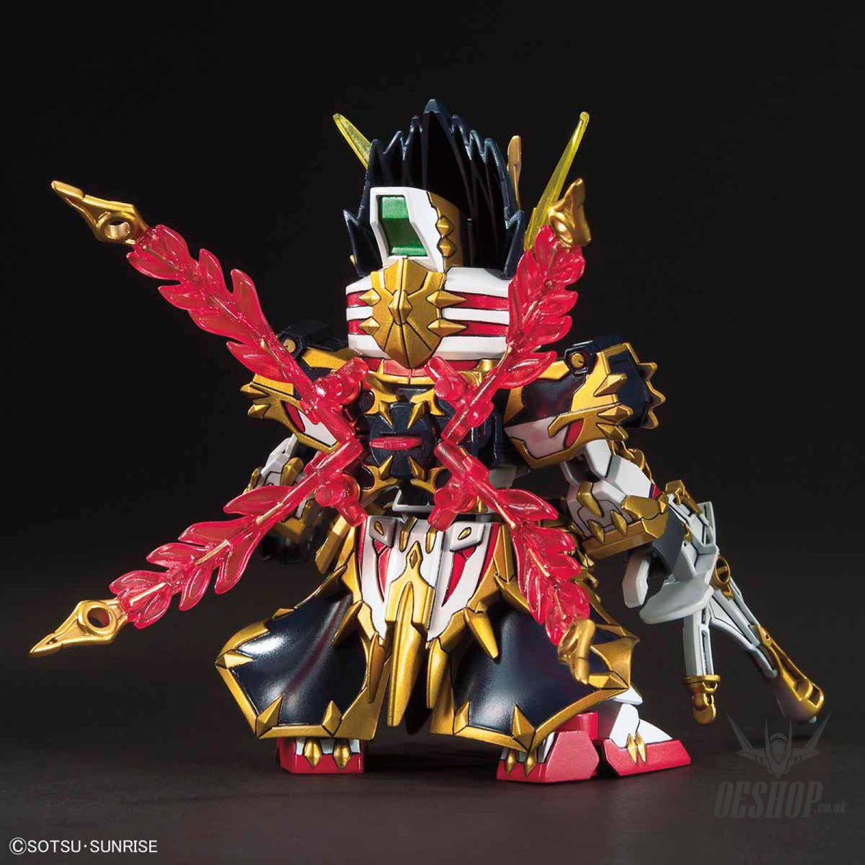 SD Sangoku Soketsuden 30 Gan Ning Crossbone Gundam Scale Model Kits