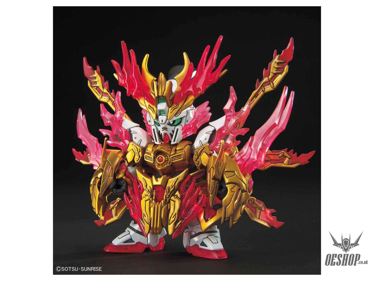 SD Sangoku Soketsuden 33 Flame Emperor Zhang Fei God Gundam Scale Model Kits
