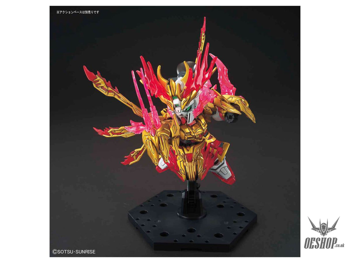 SD Sangoku Soketsuden 33 Flame Emperor Zhang Fei God Gundam Scale Model Kits