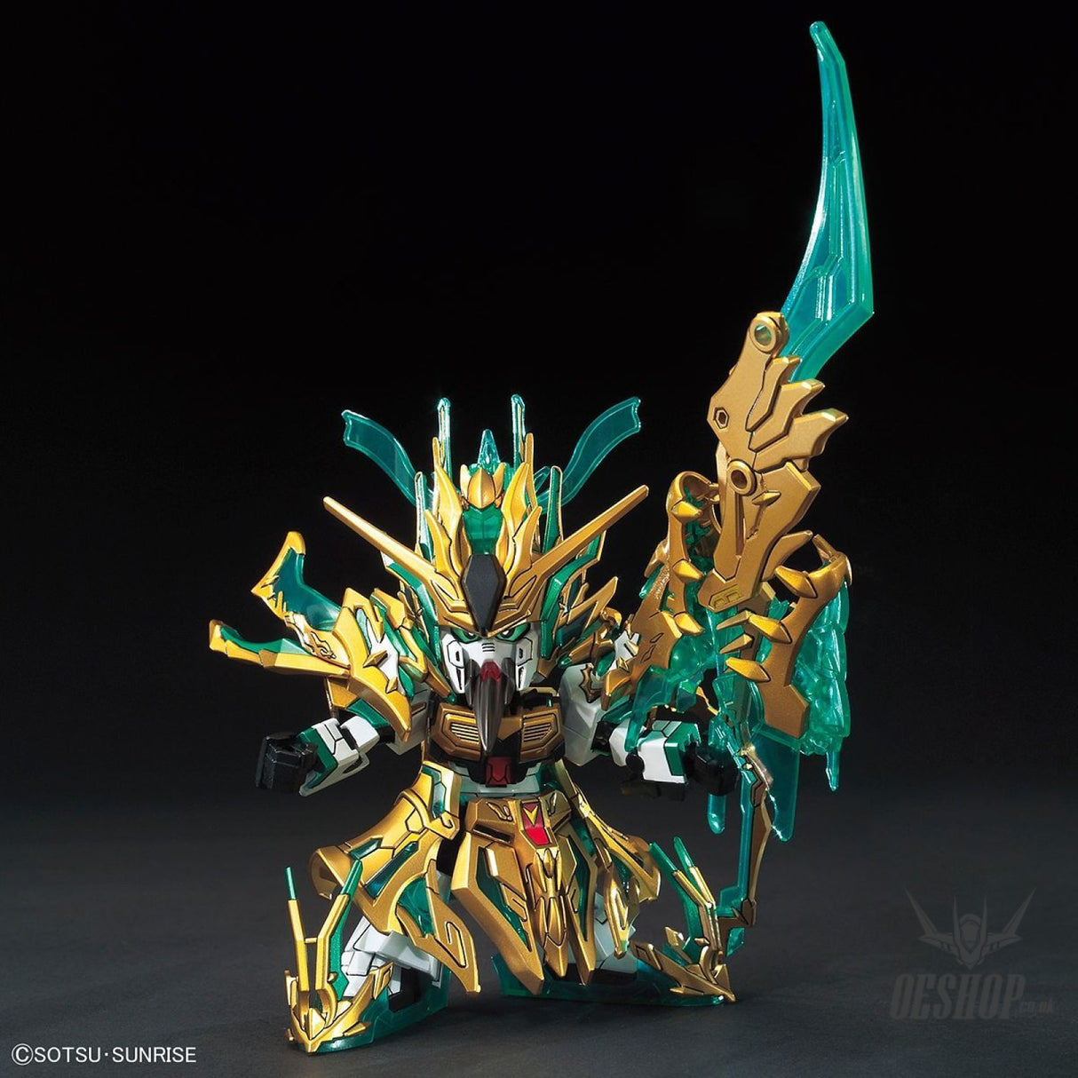 SD Sangoku Soketsuden 34 Wu Sheng Guan Yu Yun Chang Nu Gundam Scale Model Kits