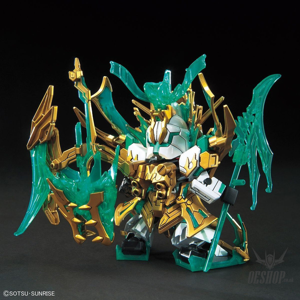 SD Sangoku Soketsuden 34 Wu Sheng Guan Yu Yun Chang Nu Gundam Scale Model Kits
