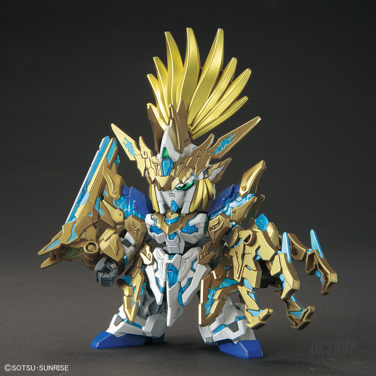 SDW HEROES 17 Ryusonryubi Long Zun Liu Bei Unicorn Gundam Scale Model Kits