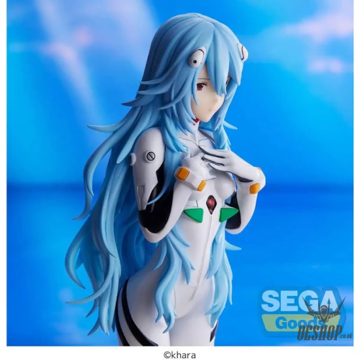 Sega Evangelion 3.0+ 1.0 Thrice Upon A Time Figurine PVC Spm Rei Ayanami Long Hair Action & Toy Figures