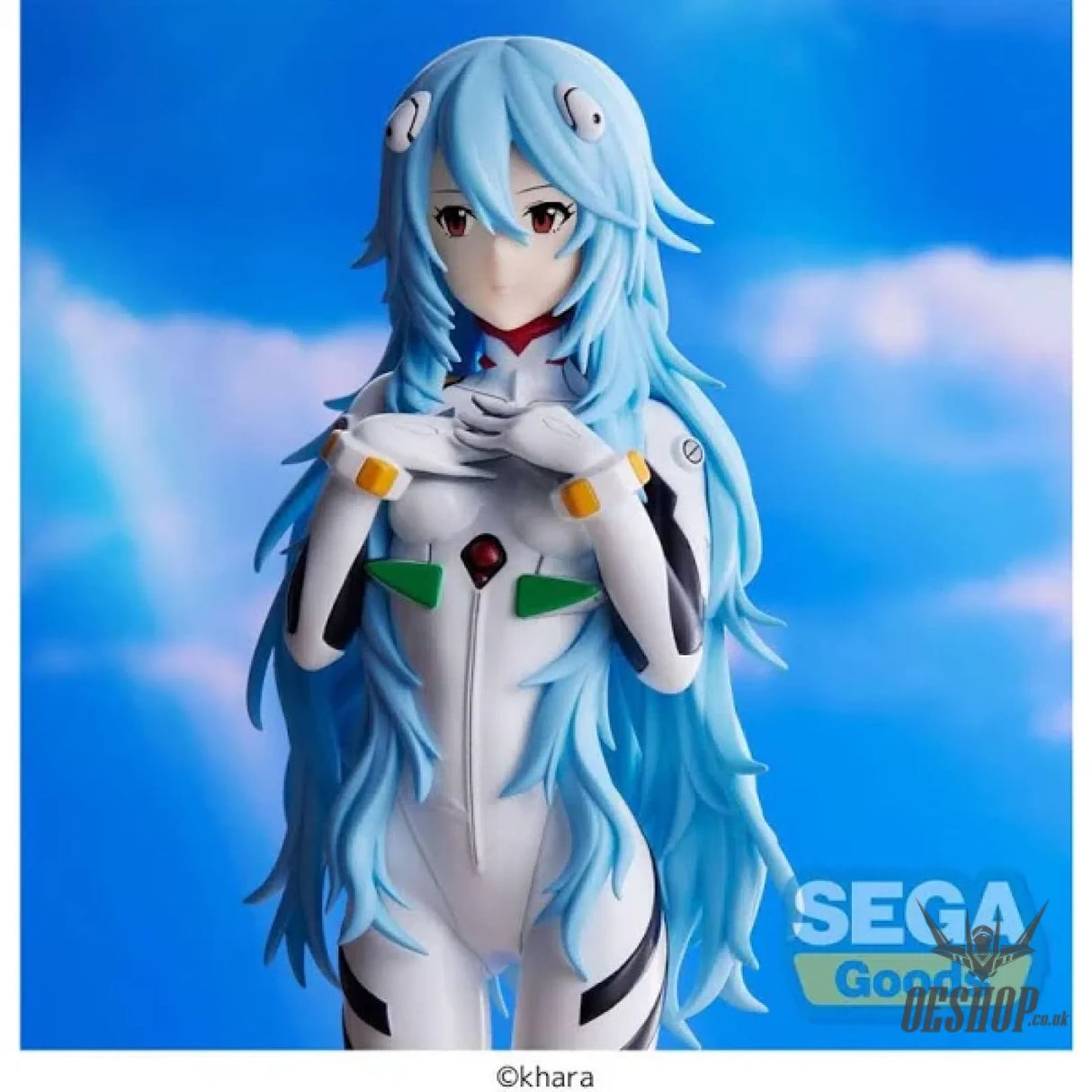 Sega Evangelion 3.0+ 1.0 Thrice Upon A Time Figurine PVC Spm Rei Ayanami Long Hair Action & Toy Figures