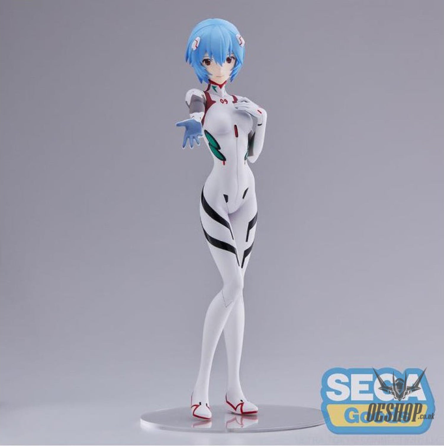 Sega Evangelion 3.0+ 1.0 Thrice Upon A Time Figurine PVC Spm Rei Ayanami Neon Genesis (White) Action & Toy Figures