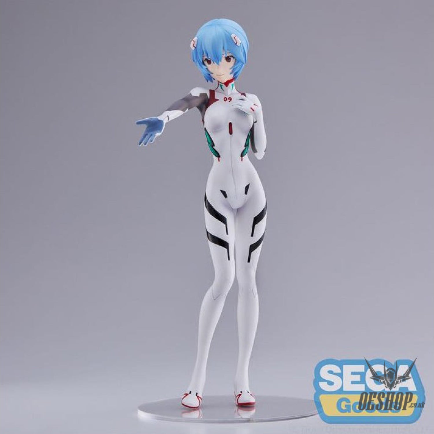 Sega Evangelion 3.0+ 1.0 Thrice Upon A Time Figurine PVC Spm Rei Ayanami Neon Genesis (White) Action & Toy Figures