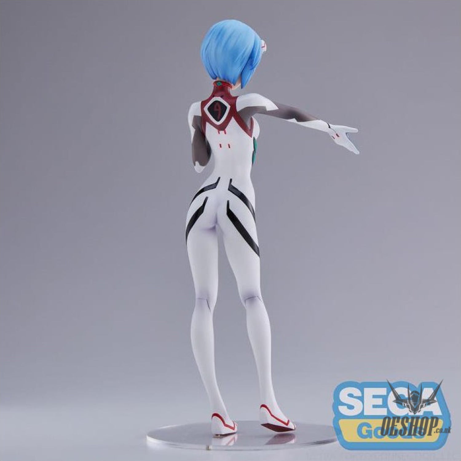 Sega Evangelion 3.0+ 1.0 Thrice Upon A Time Figurine PVC Spm Rei Ayanami Neon Genesis (White) Action & Toy Figures