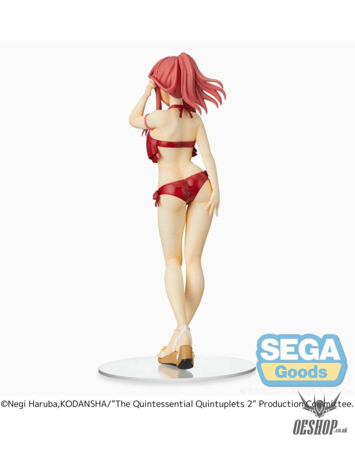 Sega The Quintessential Quintuplets 2 PM PVC Statue Itsuki Nakano 20cm Action & Toy Figures