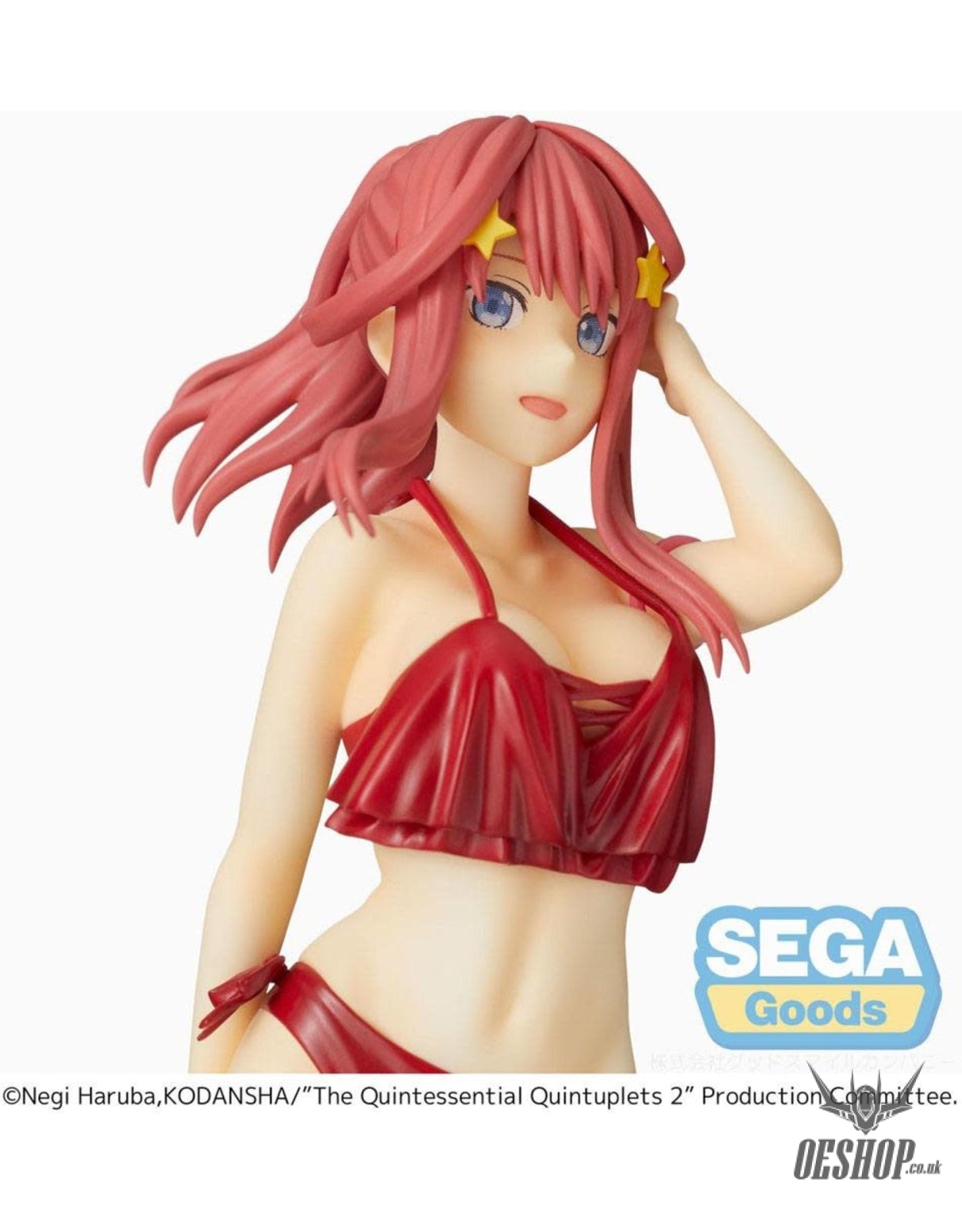 Sega The Quintessential Quintuplets 2 PM PVC Statue Itsuki Nakano 20cm Action & Toy Figures