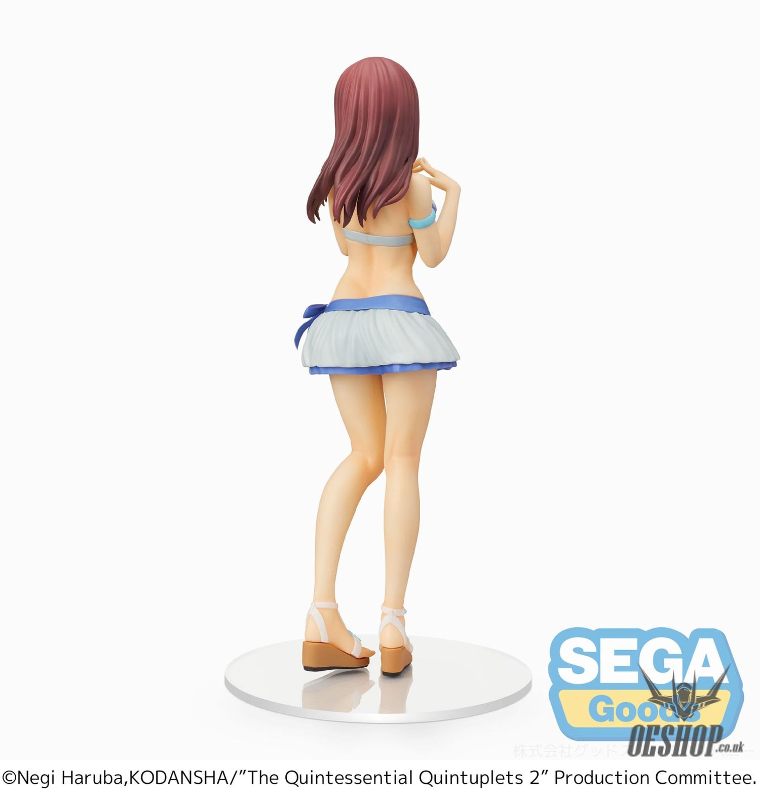 Sega The Quintessential Quintuplets SPM PVC Statue Miku Nakano 19 cm Action & Toy Figures