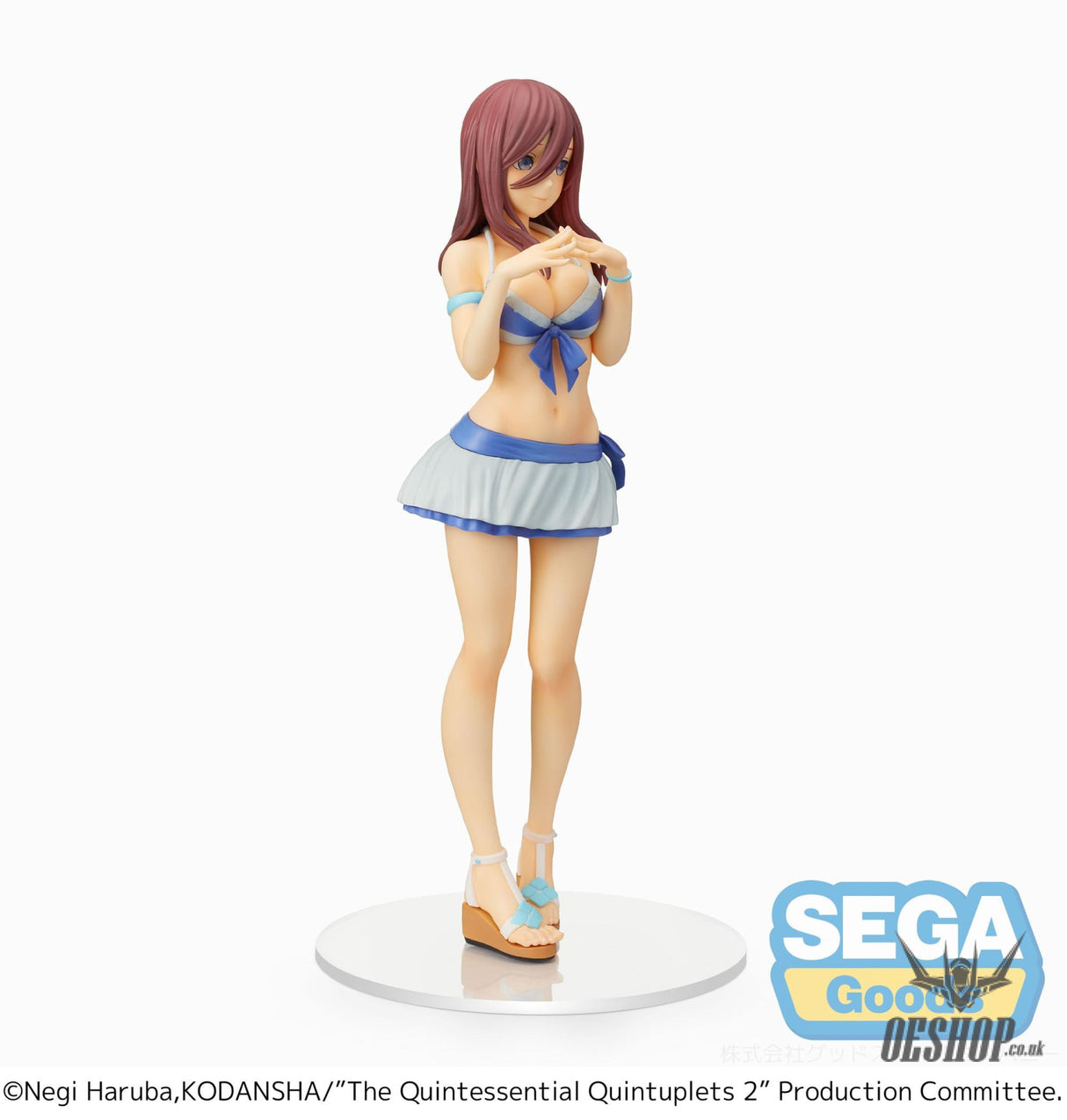 Sega The Quintessential Quintuplets SPM PVC Statue Miku Nakano 19 cm Action & Toy Figures