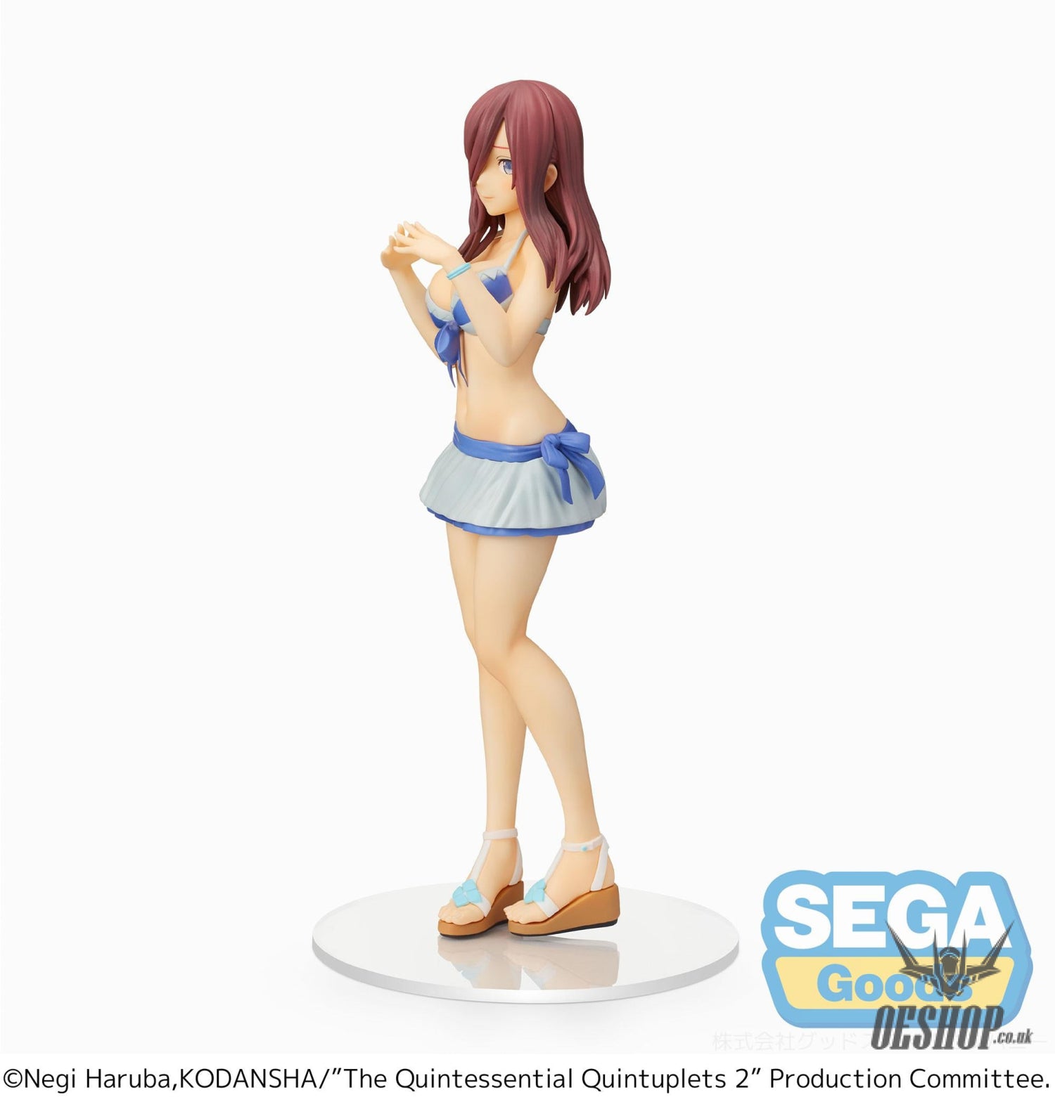 Sega The Quintessential Quintuplets SPM PVC Statue Miku Nakano 19 cm Action & Toy Figures