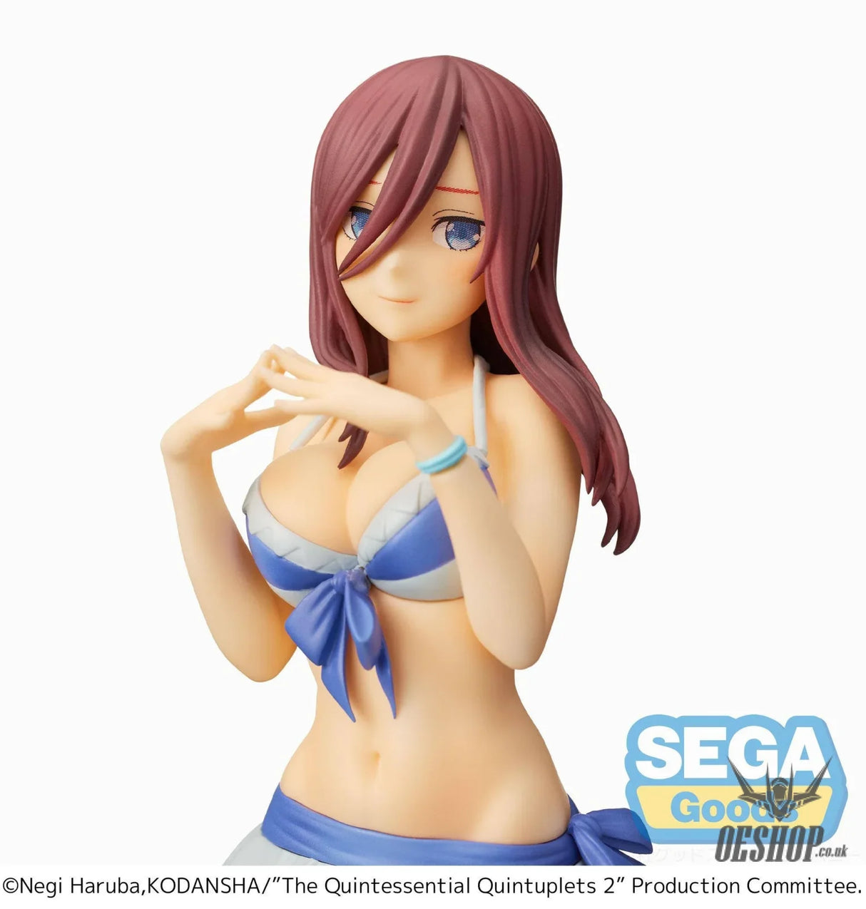 Sega The Quintessential Quintuplets SPM PVC Statue Miku Nakano 19 cm Action & Toy Figures