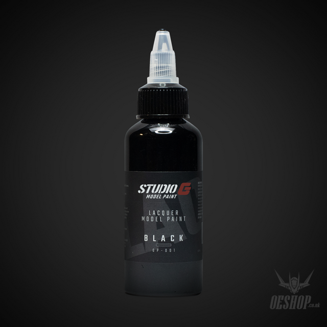 StudioG Model Paint GP-001 Black V2 Painting Consumables
