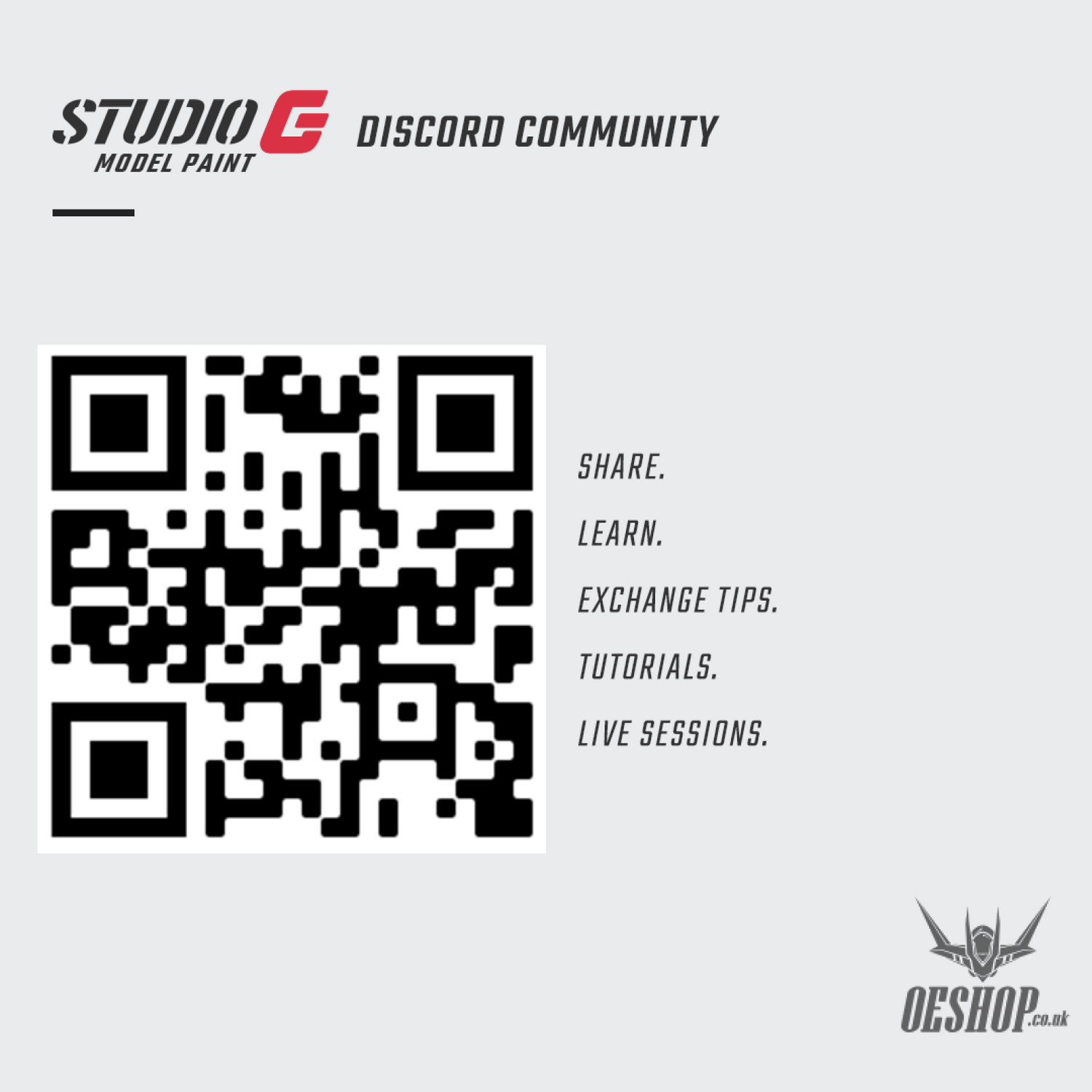 StudioG Model Paint GP-001 Black V2 Painting Consumables