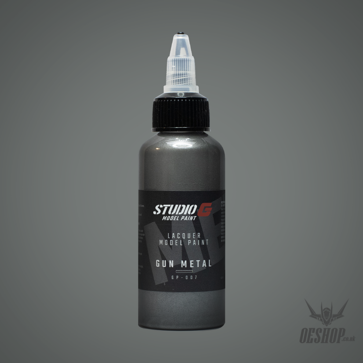 StudioG Model Paint GP-007 Gun Metal V2 Painting Consumables