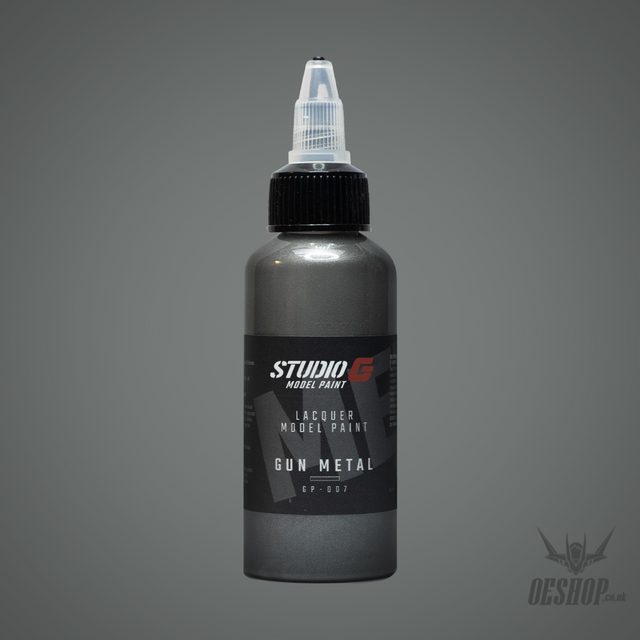 StudioG Model Paint GP-007 Gun Metal V2 Painting Consumables
