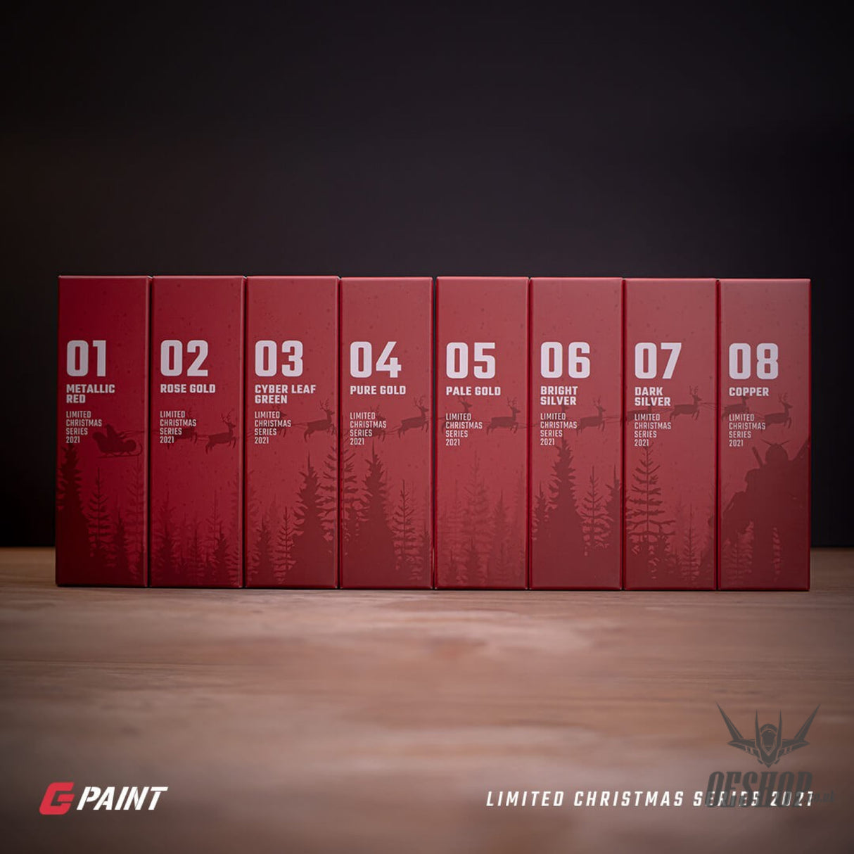 GPaint Limited Christmas Edition 2021 Set  (8 Colours) GPaint 129.00 OEShop