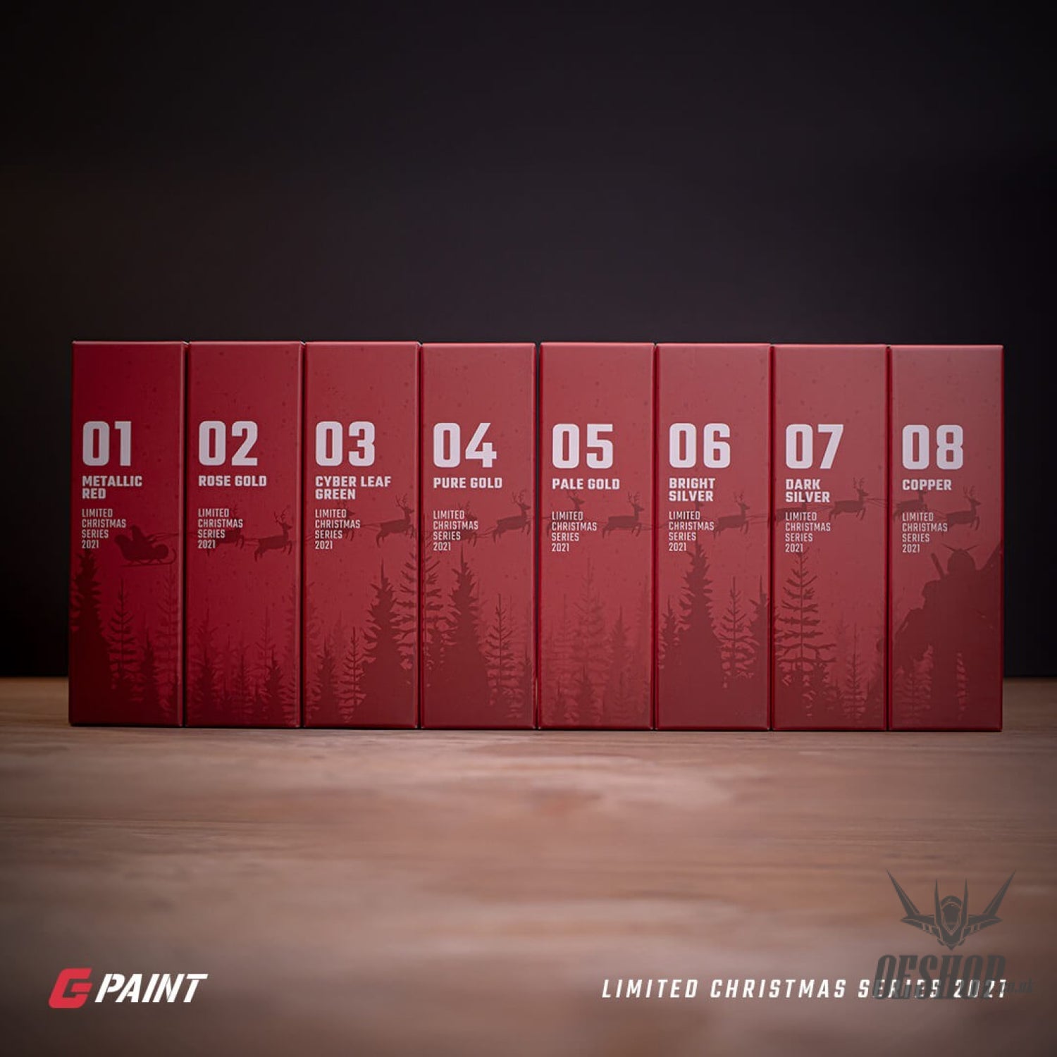 GPaint Limited Christmas Edition 2021 Set  (8 Colours) GPaint 129.00 OEShop