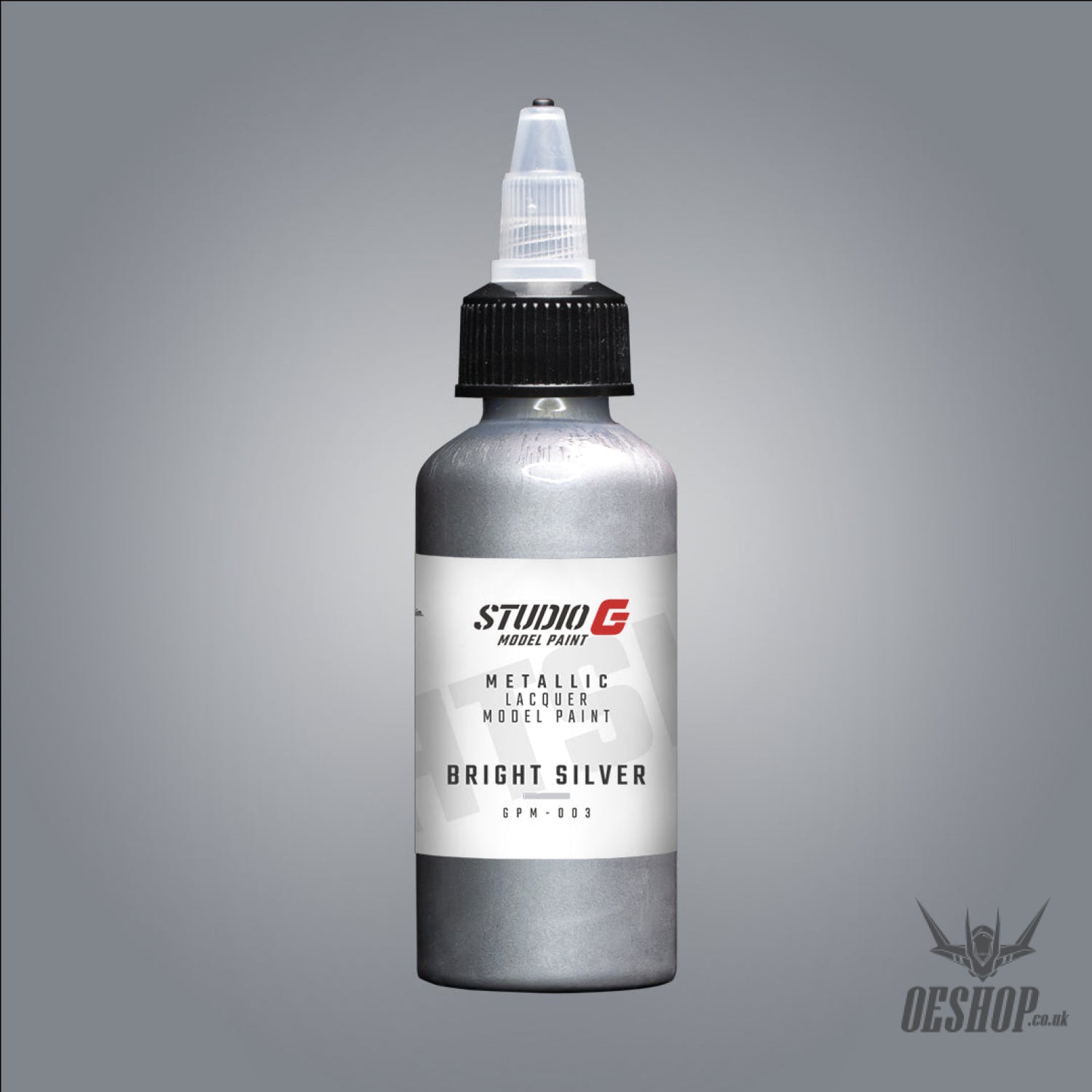 StudioG Model Paint Metallic GPM-003 Bright Silver Painting Consumables