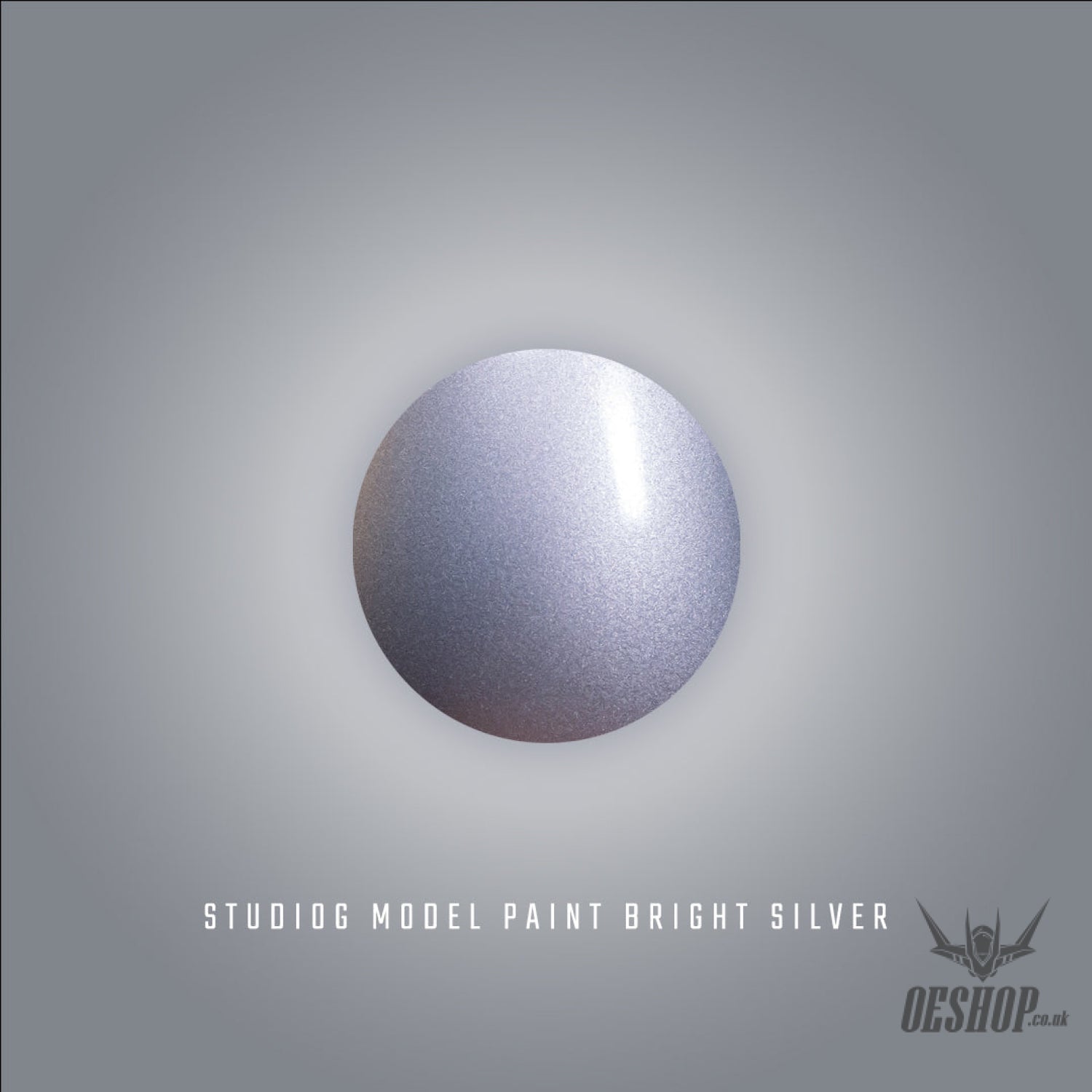 StudioG Model Paint Metallic GPM-003 Bright Silver Painting Consumables