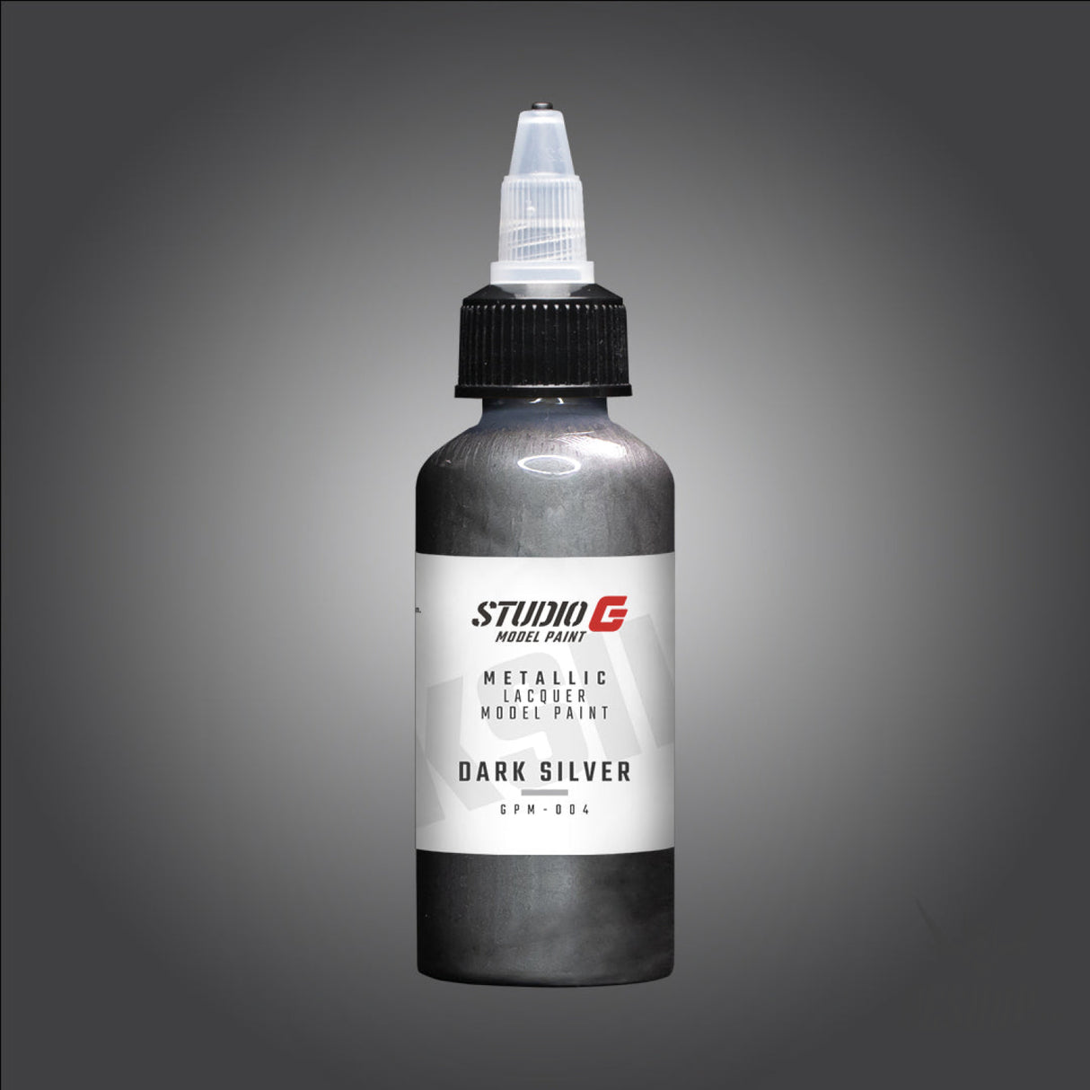 StudioG Model Paint Metallic GPM-004 Dark Silver Painting Consumables