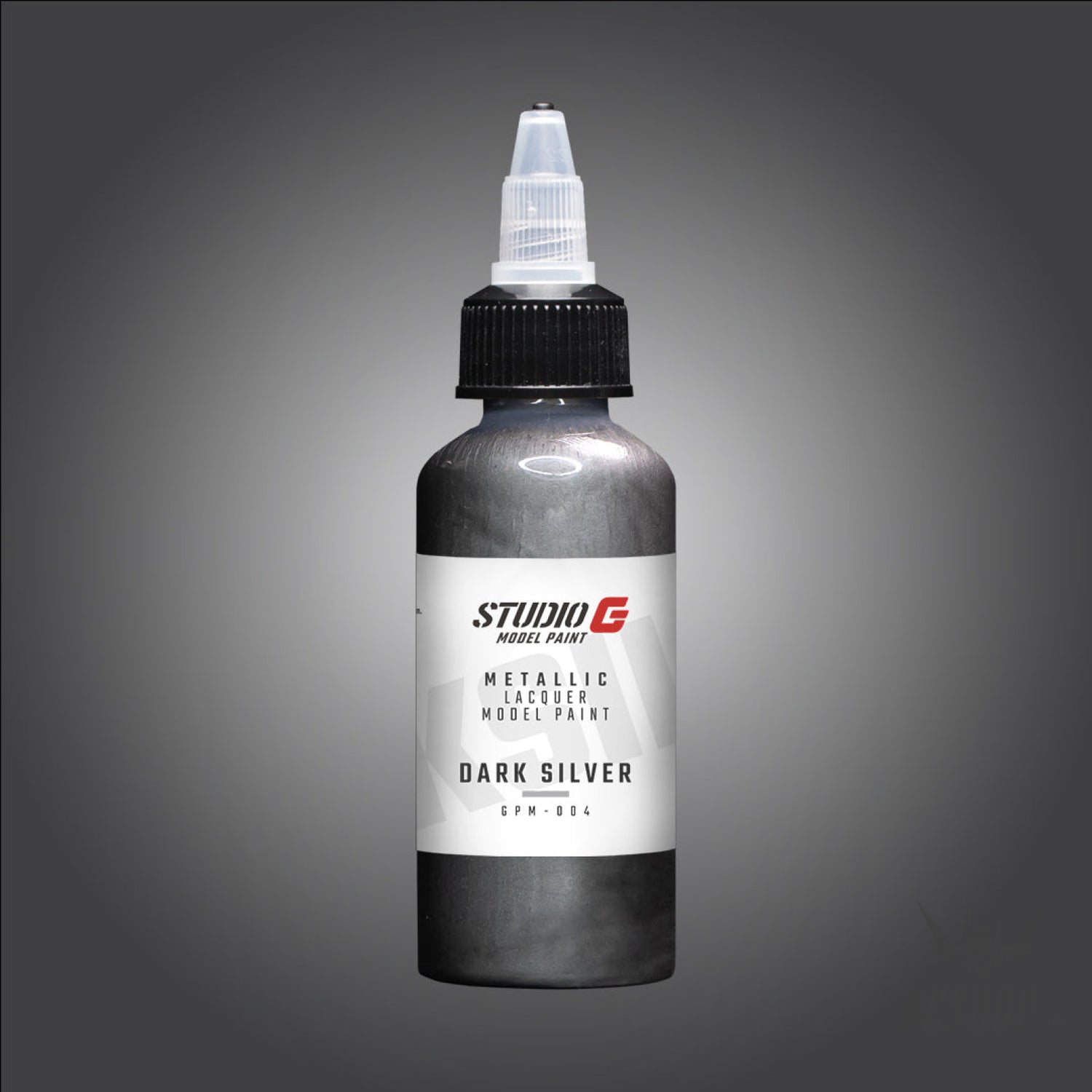 StudioG Model Paint Metallic GPM-004 Dark Silver Painting Consumables