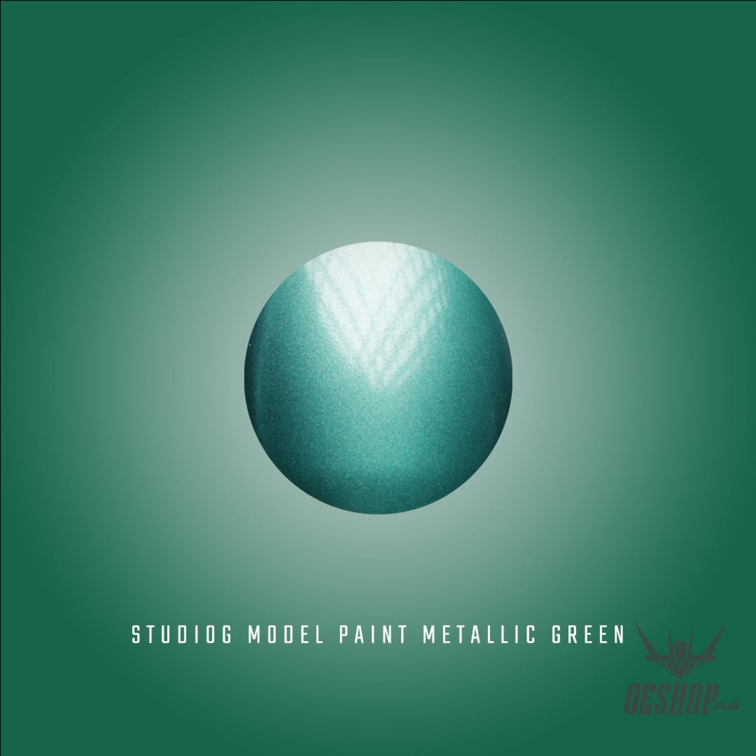 StudioG Model Paint Metallic GPM-008 Metallic Green Painting Consumables