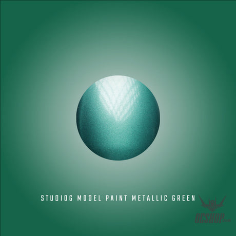 StudioG Model Paint Metallic GPM-008 Metallic Green Painting Consumables