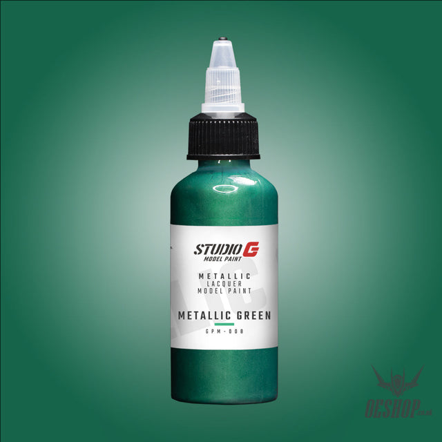 StudioG Model Paint Metallic GPM-008 Metallic Green Painting Consumables