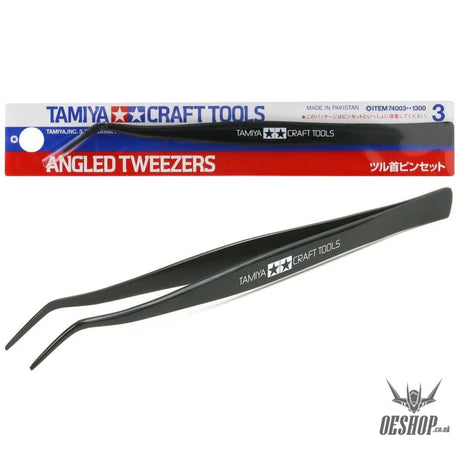 Tamiya 74003 Angled Tweezers Tweezers