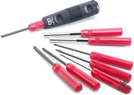 Tamiya 74023 BUILDER'S 8 pc Screwdriver set Tamiya 20.98 OEShop