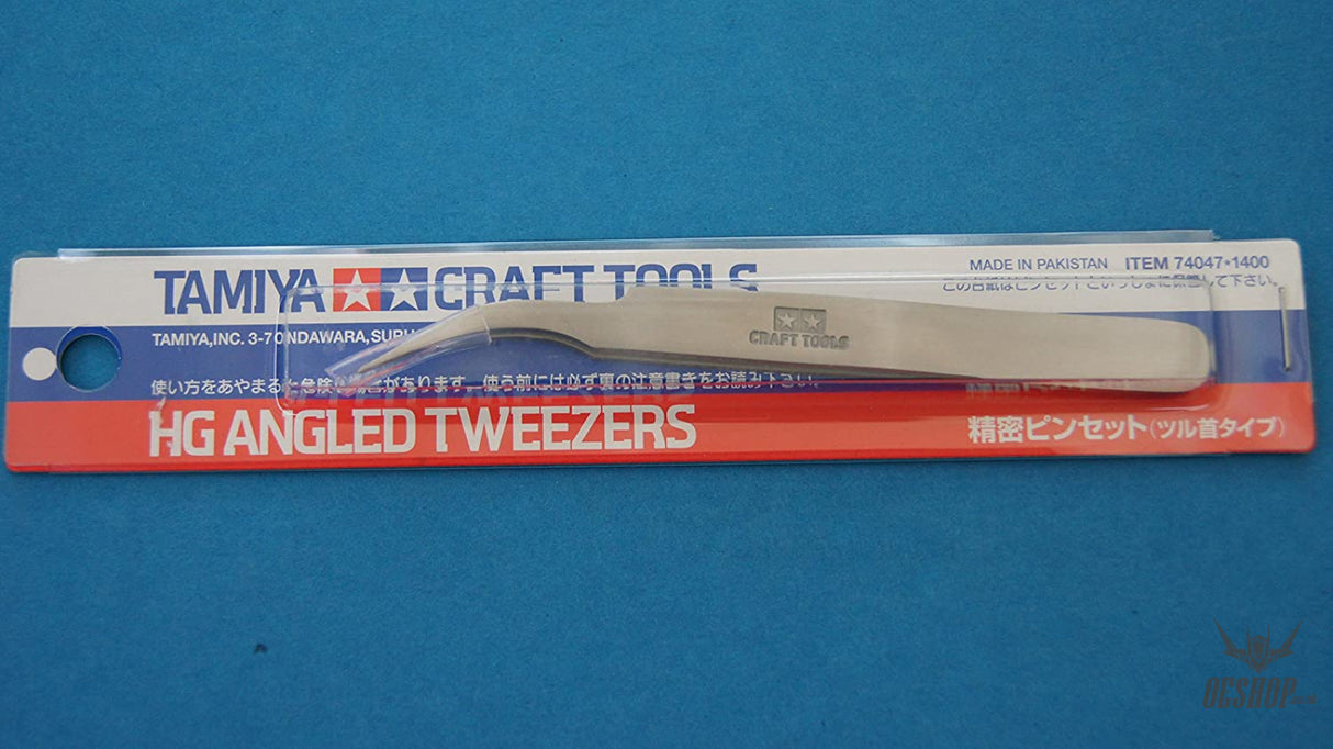 Tamiya 74047 HG Angled Tweezers Tweezers
