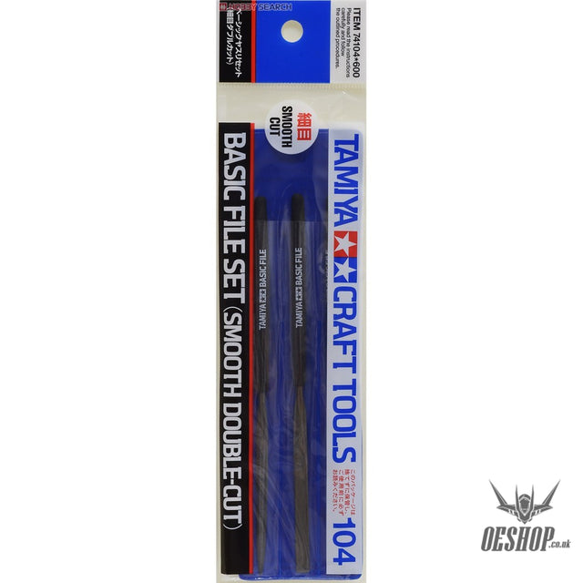 Tamiya 74104 Smooth Double-cut Basic File Set (3pcs) Tamiya 6.99 OEShop